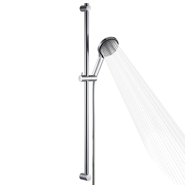 😍 Angebot: OFFO Duschstange mit Brause, Duschstange 100cm, Duschkopf mit Schlauch 1,6m 😍