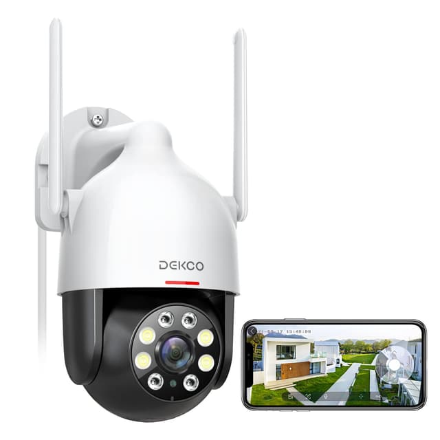 DEKCO 2K Überwachungskamera Aussen WLAN 📹🔒