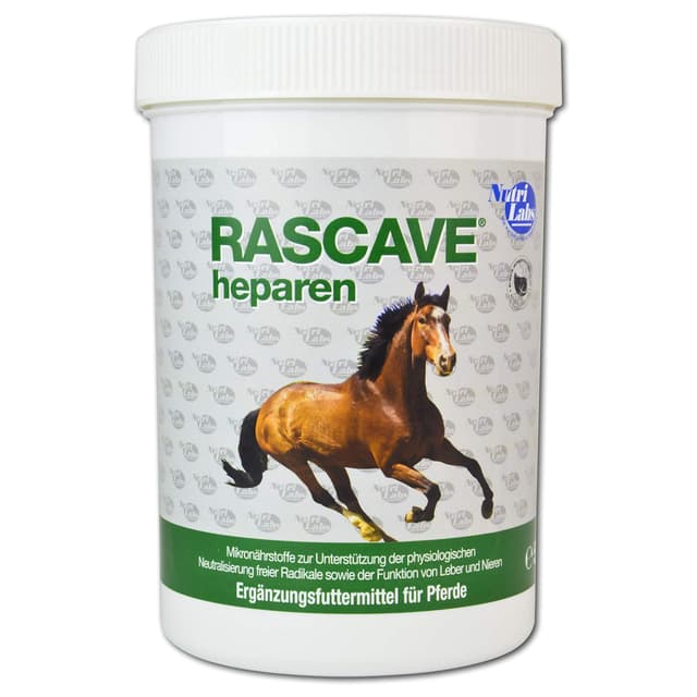 NutriLabs Rascave® heparen Pulver für Pferde 500 g 🐴🌿 - Mariendistel Pferd - Pferd-Nahrungsergänzung