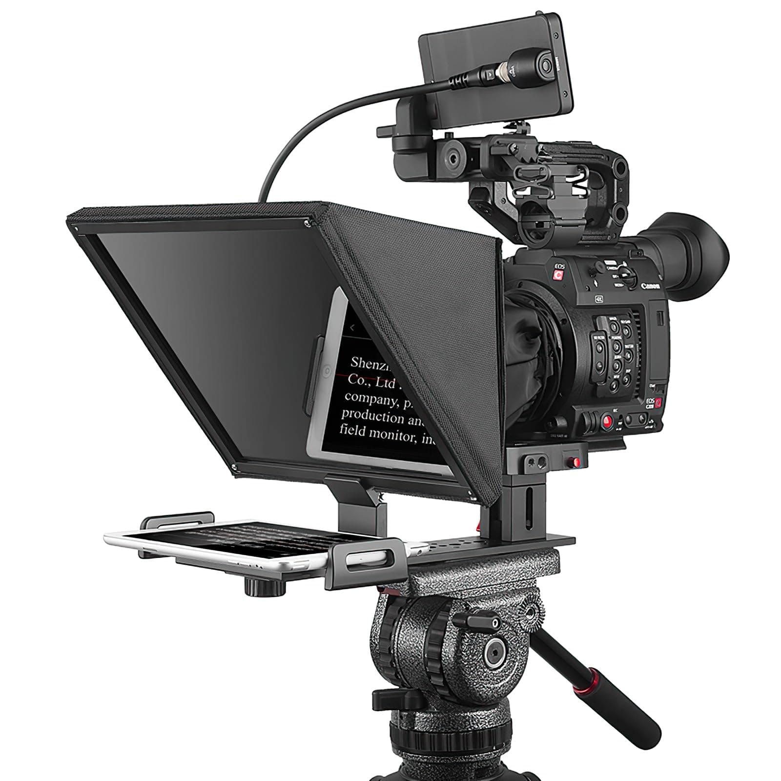 🌟 Desview - T12 Teleprompter - 12,5 Zoll - HD Glas 🌟
