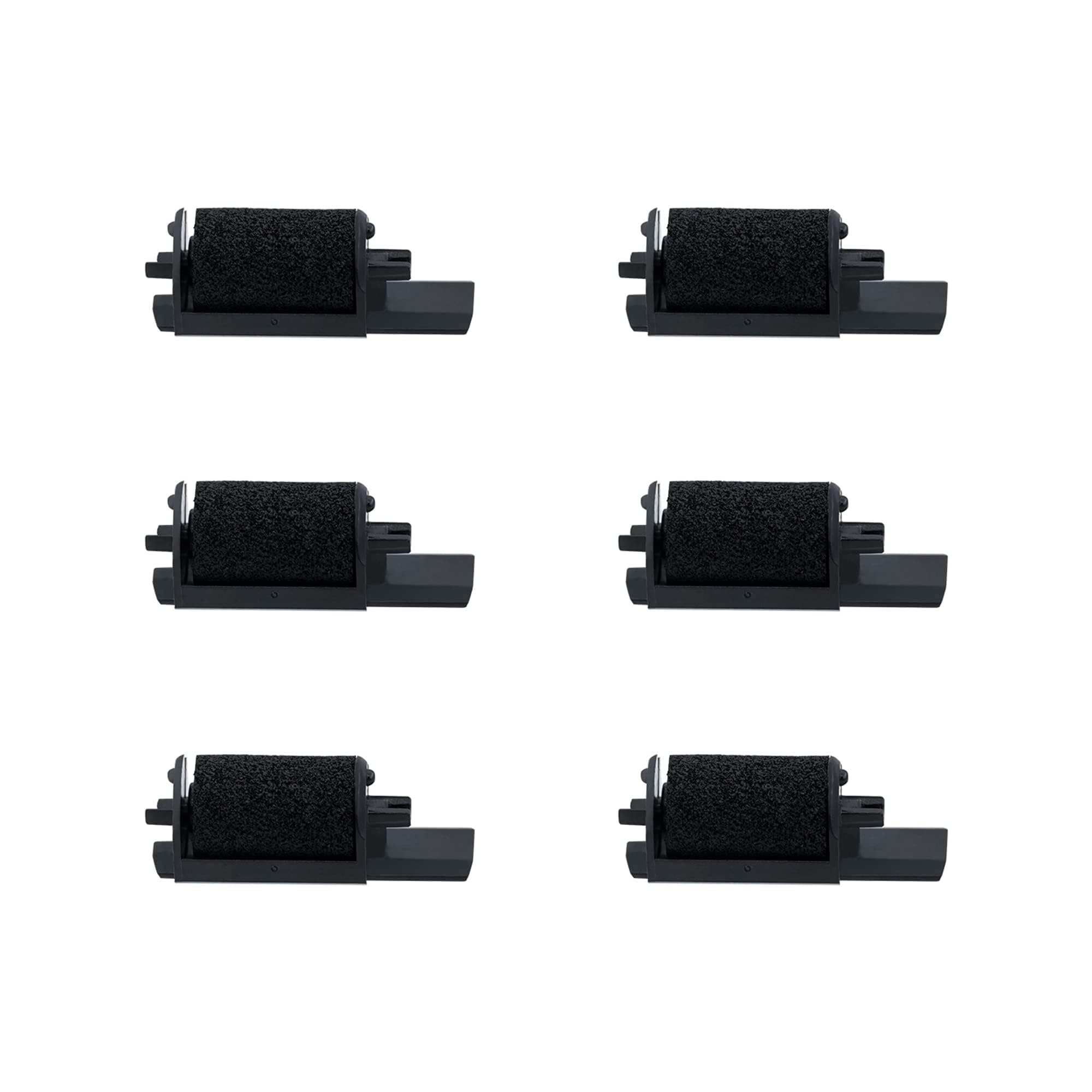 🖨️🌈 Printerfield 6er Pack Farbbandwalze in schwarz für IR40 Taschenrechner/Kassenrechner Drucker 🌟