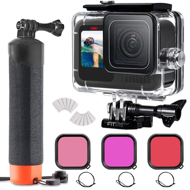 FitStill 60M/196FT Tauchset für Go Pro Hero 13/12/11/10/9 Black 📷🌊