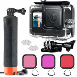 FitStill 60M/196FT Tauchset für Go Pro Hero 13/12/11/10/9 Black 📷🌊