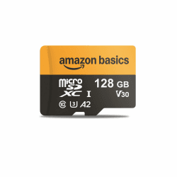 🚀 Angebot: Amazon Basics 128-GB-microSDXC-Karte mit Adapter 📸📱 Angebot bei HelloDeals