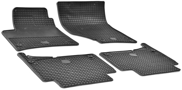 Walser DirtGuard Gummi Fußmatten Auto für Audi Q7 (4LB) 2005-2015 🚗💨