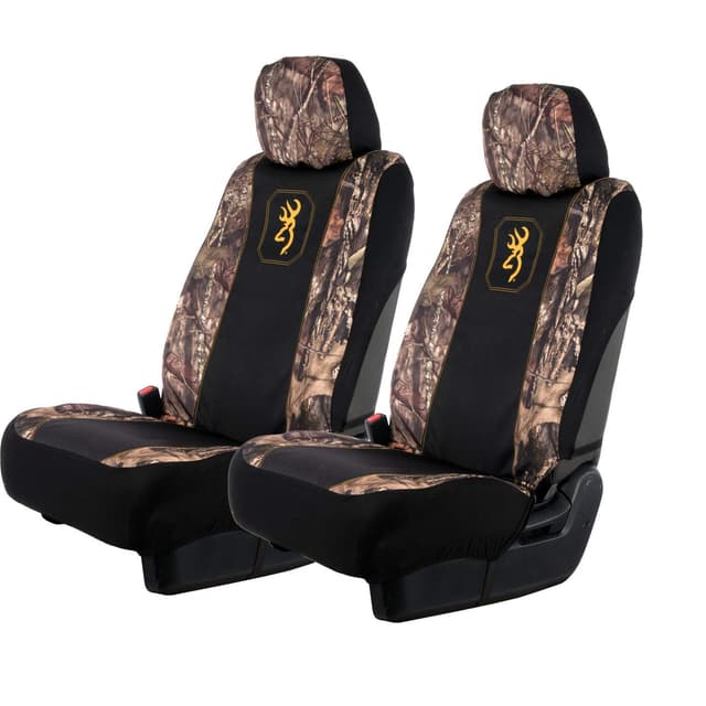 Browning Sitzbezug für niedrige Rückenlehne, Camouflage 2-Pack Mossy Oak Break-up Country 🌲🚗