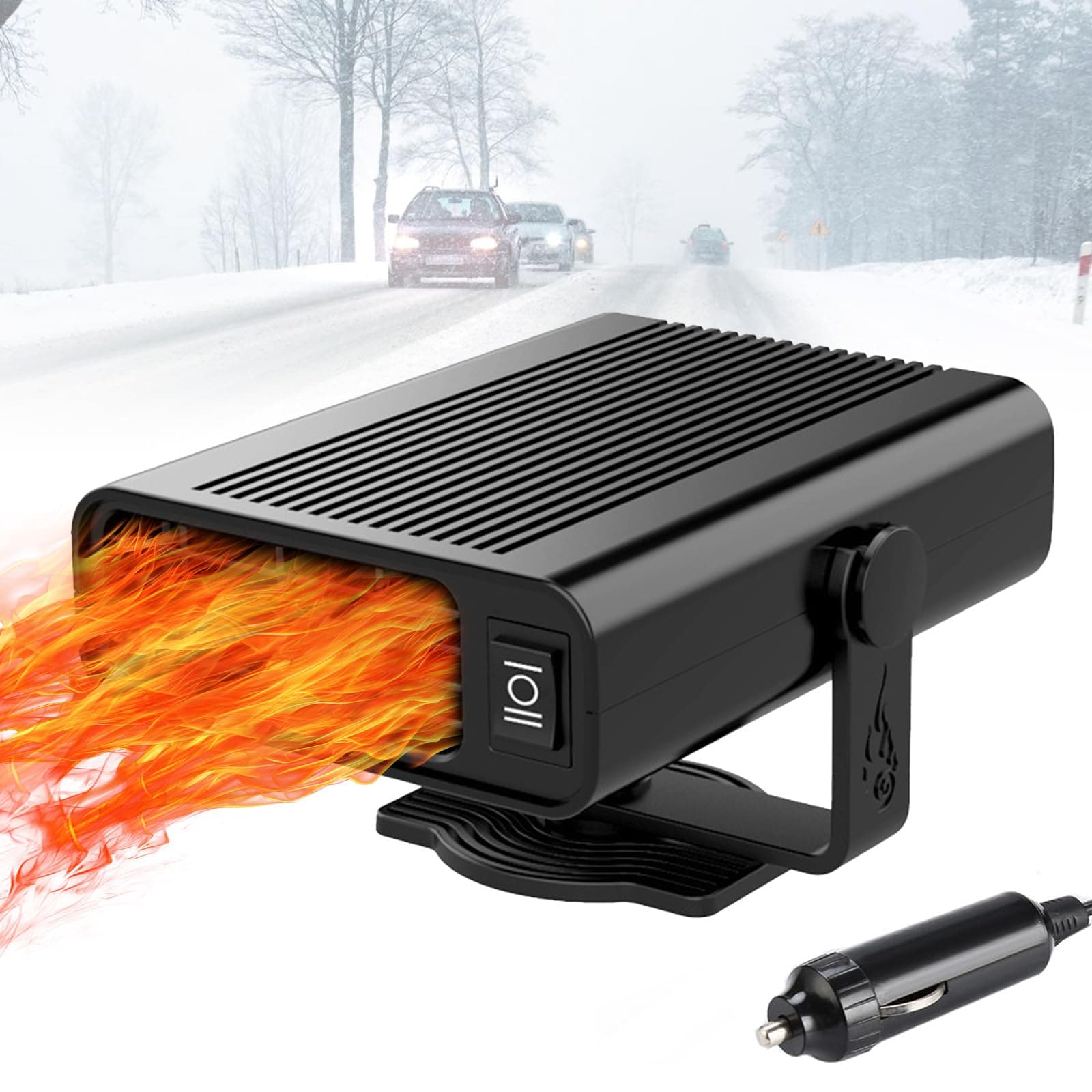🔥 Auto Heizung: 12V 150W Tragbare Auto Lüfter Heizlüfter 🔥