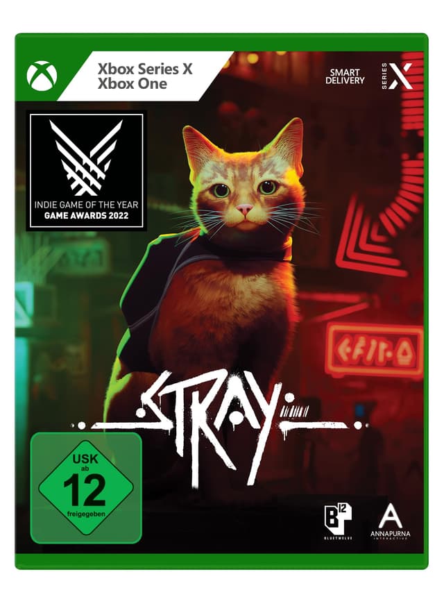 🐱 Stray - Xbox Series X | Katzenabenteuer in Neonstadt