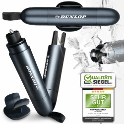 Dunlop Automotive Gurtschneider Notfallhammer-Marken Notfall Hammer mit Testglas zum Üben 🚗💥 Angebot bei HelloDeals