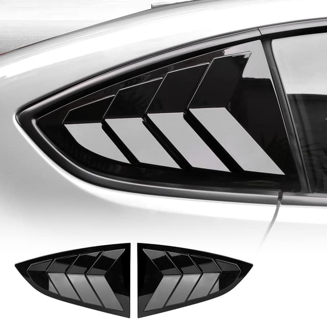 🚗 KUNGKIC Für Toyota GR86 86 Subaru BRZ 2021-2025 Hinteres Seitenfenster Lamellen 🌟