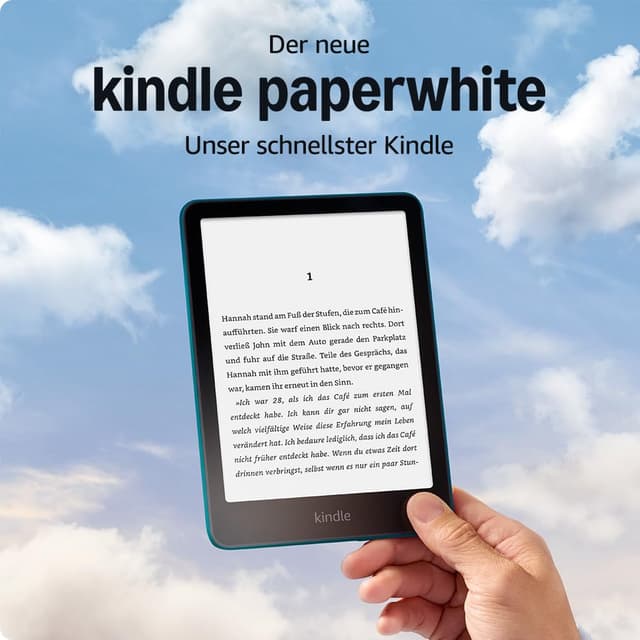 📚 Zertifiziert und generalüberholt Amazon Kindle Paperwhite (16 GB) – Unser schnellster Kindle!