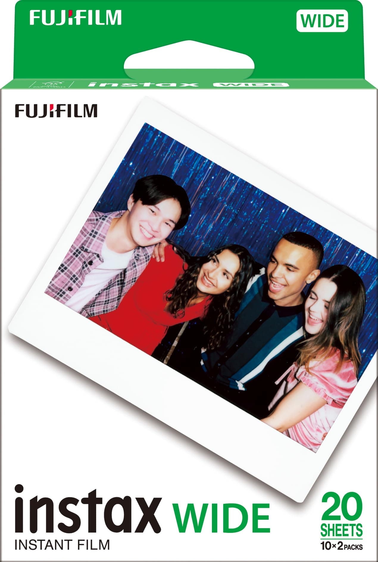 📸 Deal des Tages: instax™ Wide Film Standard (20/PK) 20 shot pack White border