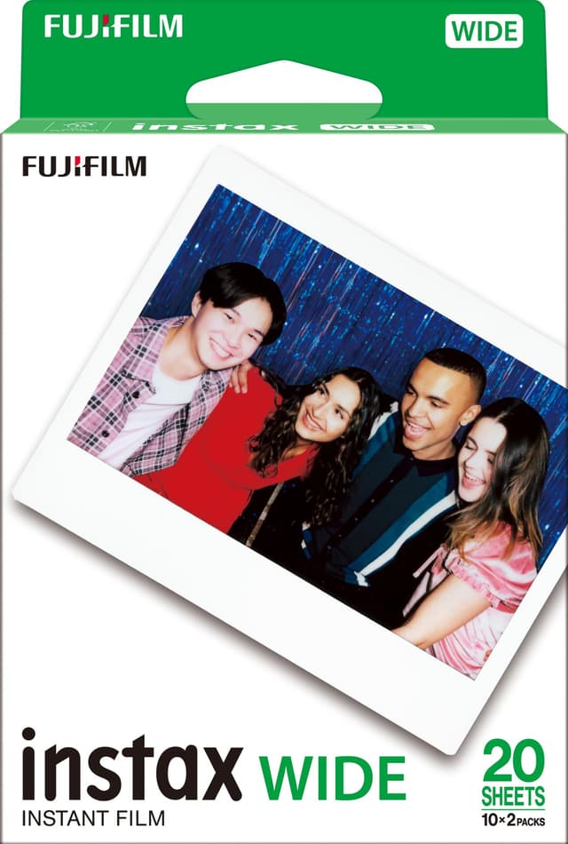 📸 Deal des Tages: instax™ Wide Film Standard (20/PK) 20 shot pack White border