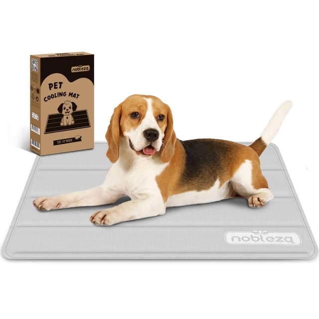 🐶🐱 Nobleza Kühlmatte Hund und Katze 45x60cm | Selbstkühlend mit Gel