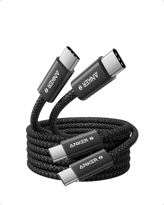 🔋🔌 Anker USB C auf USB C Kabel [2 Stück 1,8m] - Lade dein MacBook und iPad schnell und stilvoll auf! 📱💻