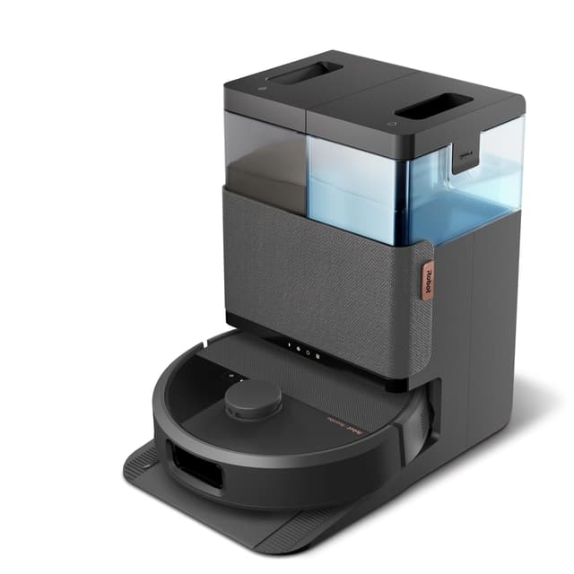🤖 iRobot Roomba Plus 505 Combo Robot + AutoWash Dock Saugroboter mit Wischfunktion 🧹 - Multifunktionales Dock - Clearview Pro LiDAR - 7000Pa - DualClean Wischpads mit PerfectEdge - SmartScrub - Schwarz