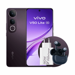 VIVO V50 Lite 5G Smartphone Bundle mit Ladegerät & TWS 3e