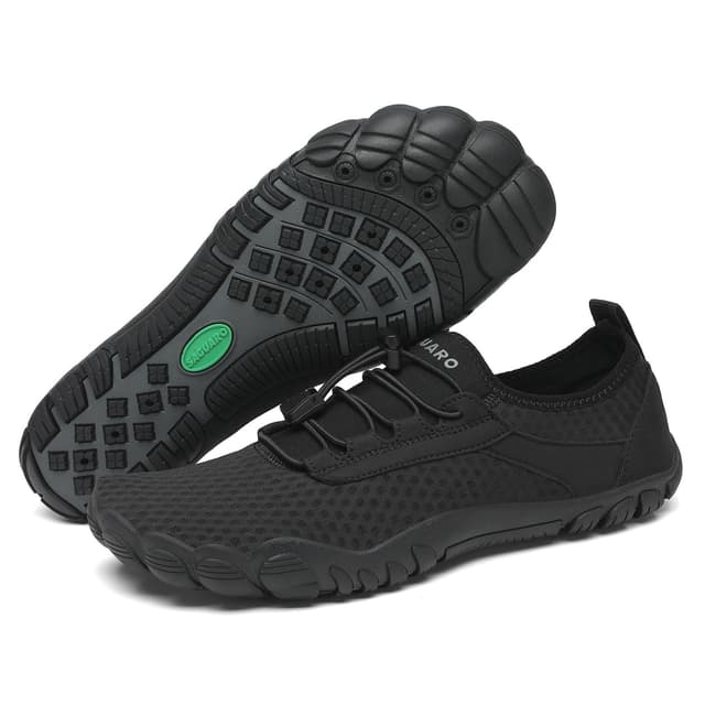 🌊👣 SAGUARO Unisex Barfuß Badeschuhe | Rutschfeste Wasserschuhe 38 EU New Schwarz