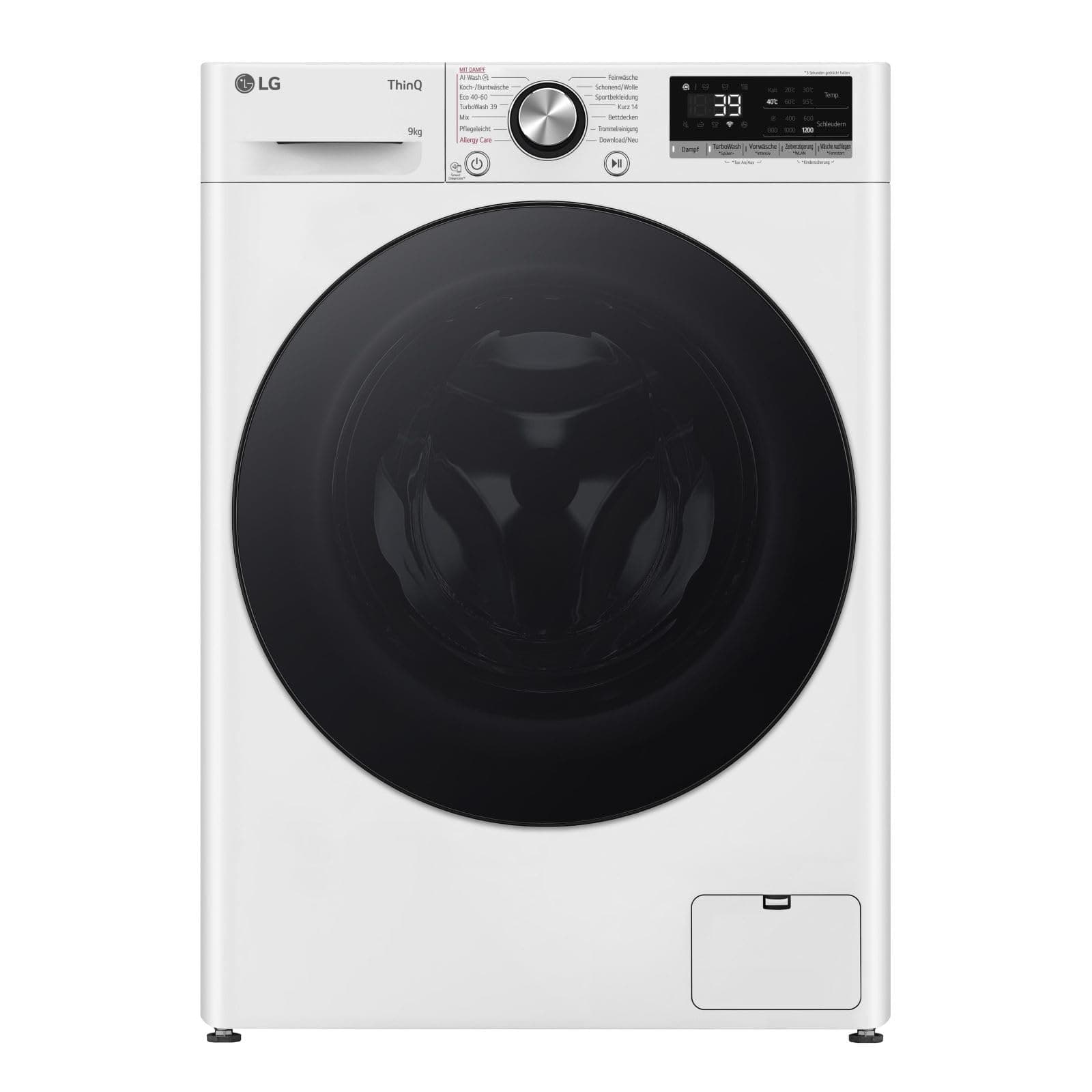 Angebot: LG F2V7SLIM9 9 kg Waschmaschine mit Wi-Fi und AI Direct Drive 🌪️🔥
