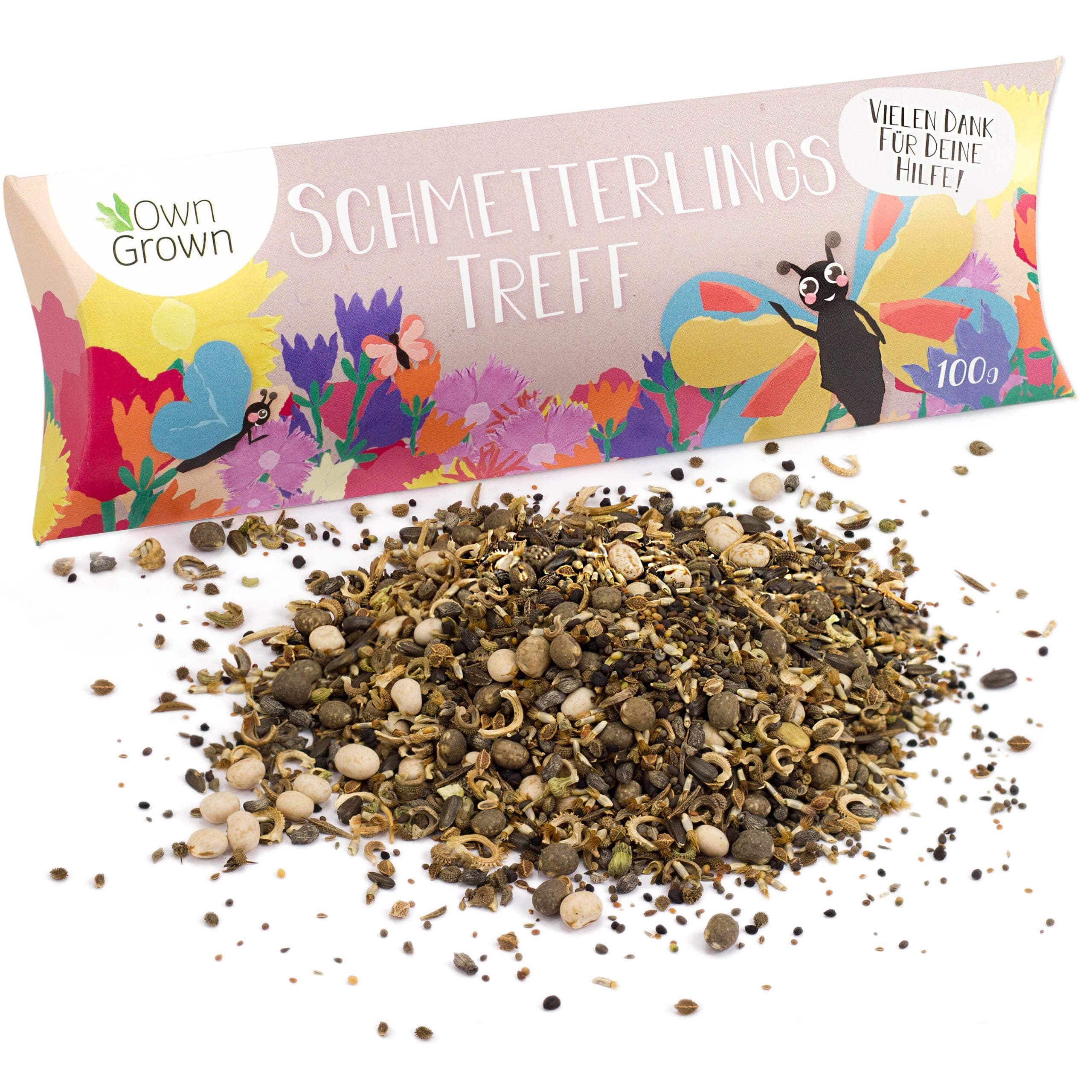 Schmetterlingstreff Blumenmischung: Premium Schmetterling Blumensamen Saatgut 🦋