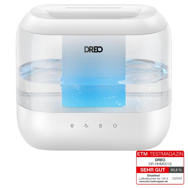 Dreo Luftbefeuchter für Schlafzimmer mit Top Fill 4L Tank 😌🌿