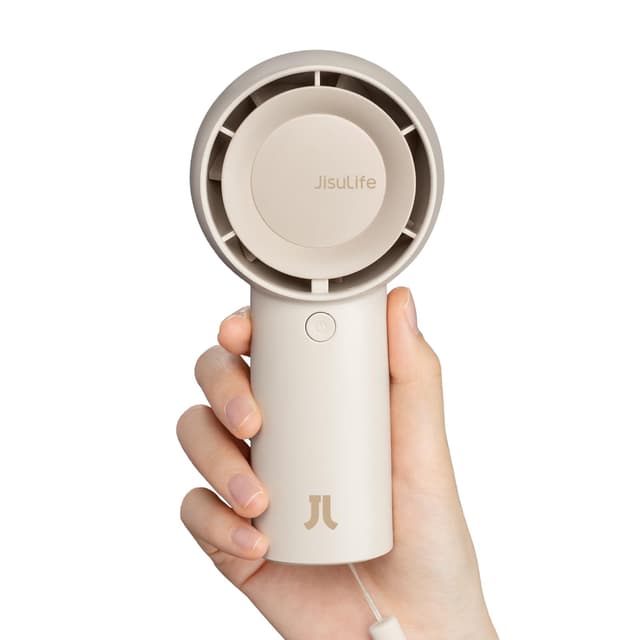JISULIFE Handheld Turbo Fan - Mini Tragbarer Handventilator 🚀