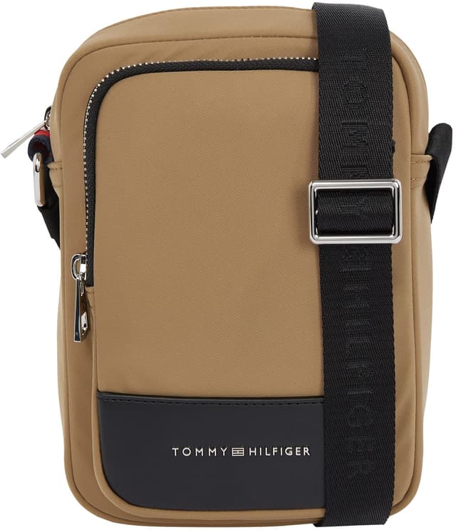 Tommy Hilfiger Herren Th Business Mini Reporter Am0am13190 Crossover Khaki 🎒