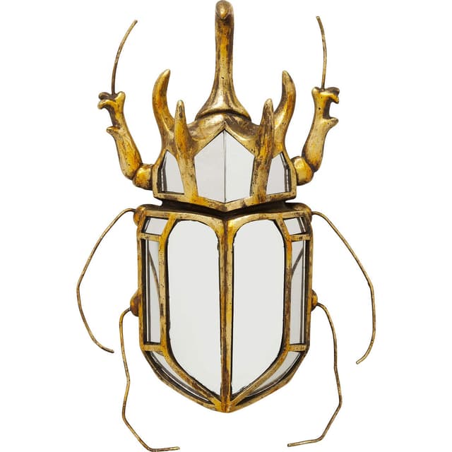 Angebot: Kare Design Wandschmuck Beetle Mirror, Gold 🪲