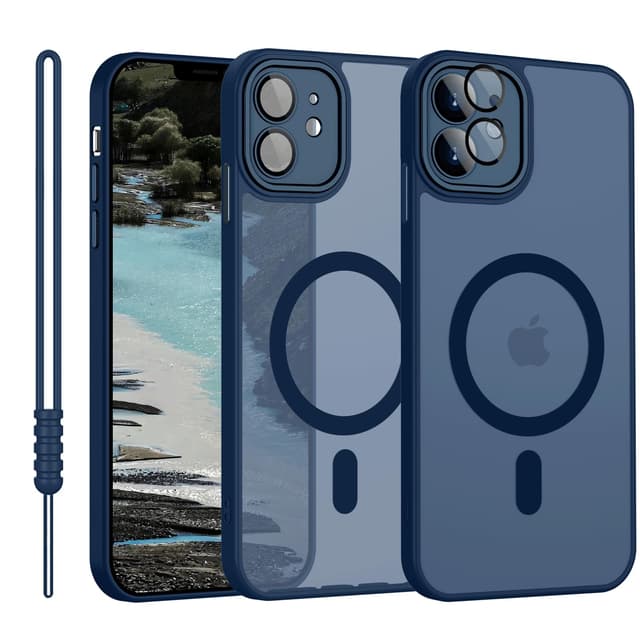YUANDMI iPhone 11 Hülle mit MagSafe - Dunkel Blau 😍📱