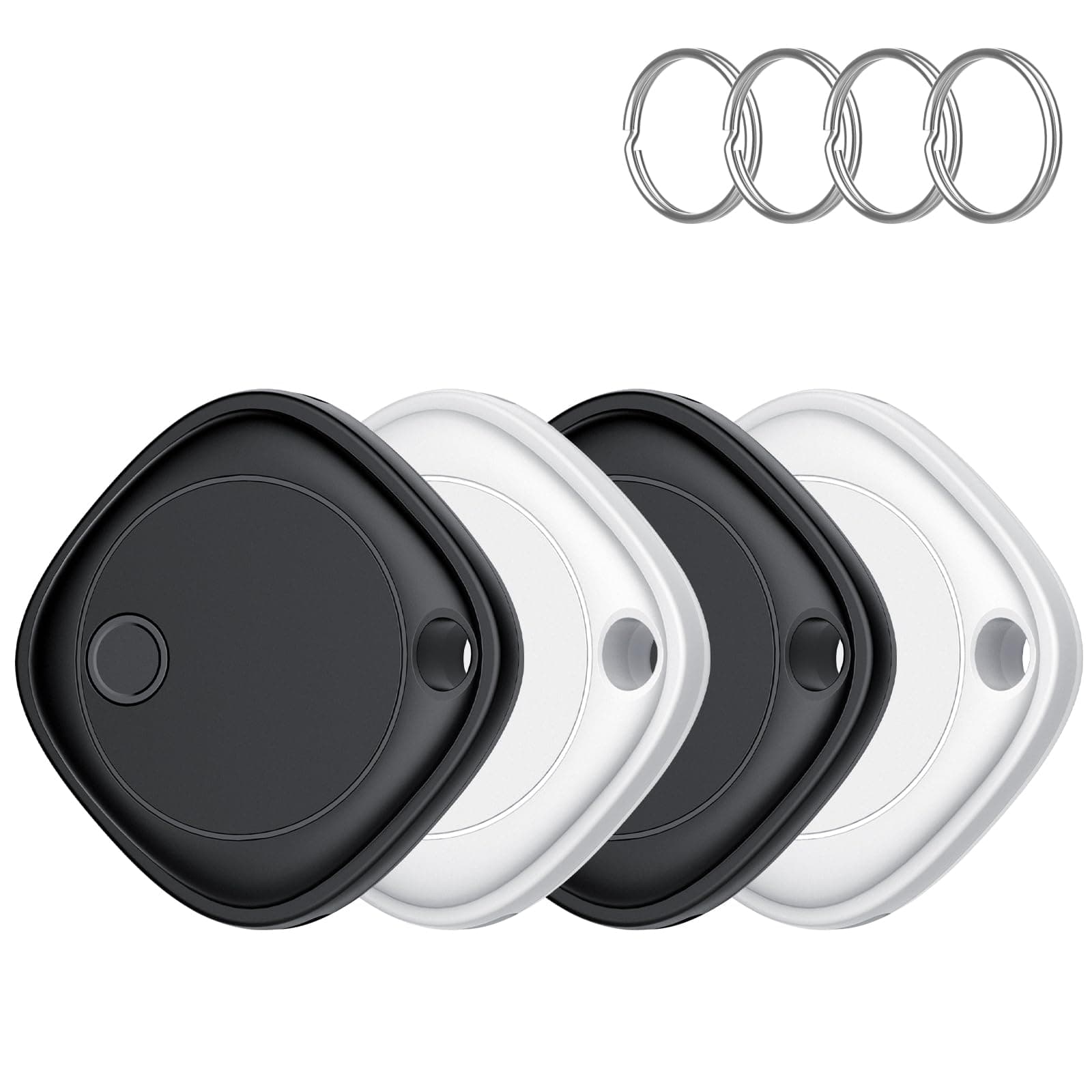 Smart Air Tag Tracker 4er Pack 🌟 Schlüssel Finder für iOS 🗝️ IP67 wasserdicht