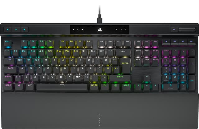 Corsair K70 PRO RGB Optisch-Mechanische Kabelgebundene Gaming-Tastatur 🎮🖤