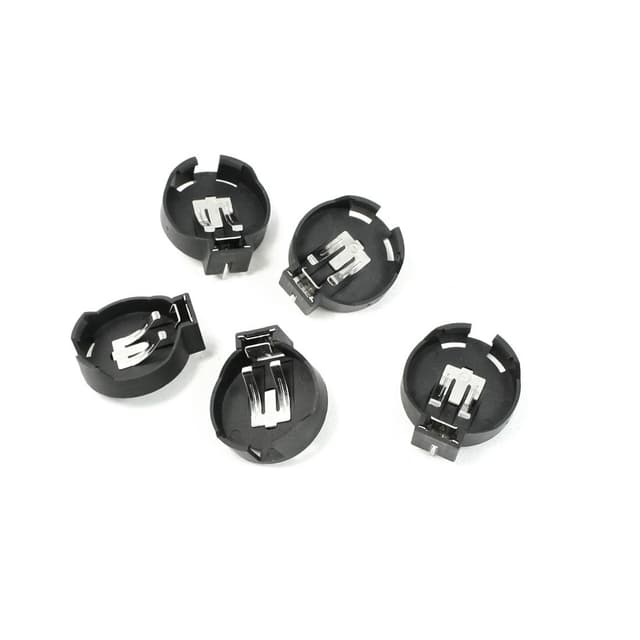 🔋🔍 Sourcing Map 5X 2-Nadel CR / LIR2450 Schwarze Taste Batteriehalterung