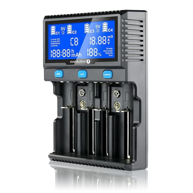 🔋 everActive UC4200 Ladegerät: Professionell, schnell und vielseitig