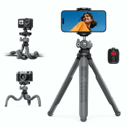 Lamicall Handy Stativ - Flexibles Handystativ mit 📸 Kabelloser Fernbedienung