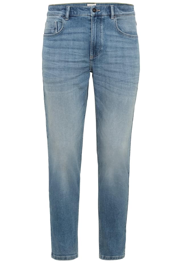 👖 Schnäppchen: camel active Herren Tapered Fit fleXXXactive® 5-Pocket Jeans 42W / 34L Blau