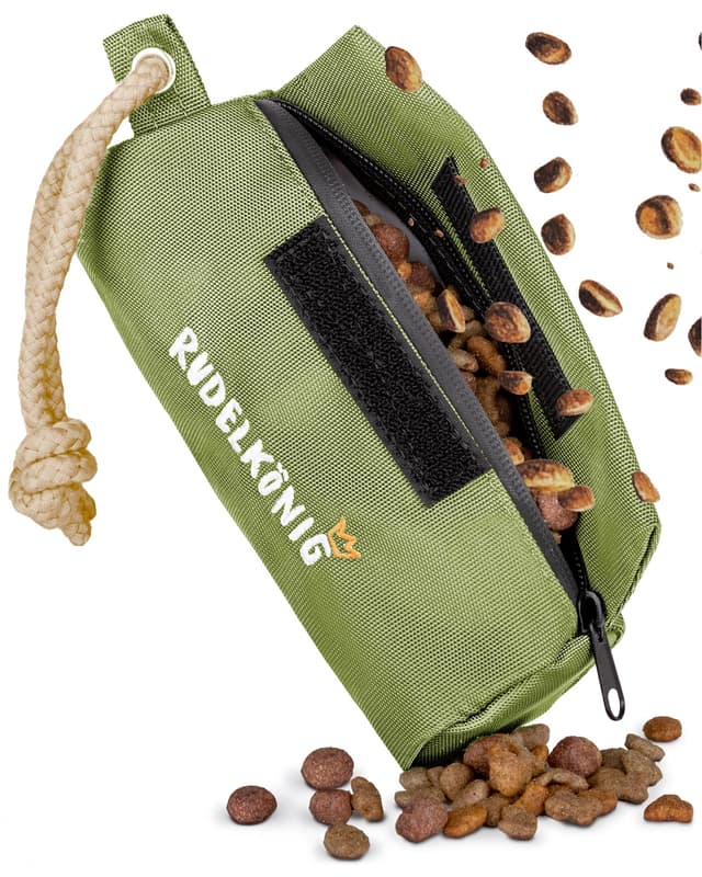 🐾 Rudelkönig Futterbeutel für Hunde - Apportierbeutel für Hundetraining 🐕