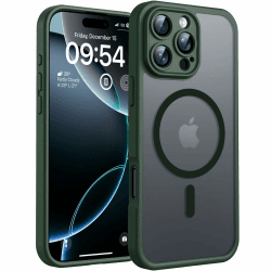 TOCOL für iPhone 16 Pro Hülle für Magsafe in Alpengrün 📱🌿