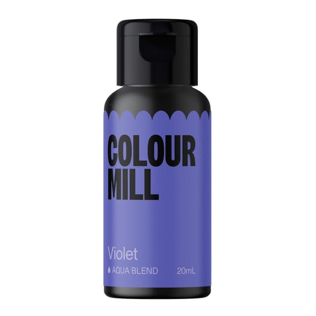Angebot: Colour Mill Aqua Blend Violet 20 ml Lebensmittelfarbe auf Wasserbasis 💜🎨