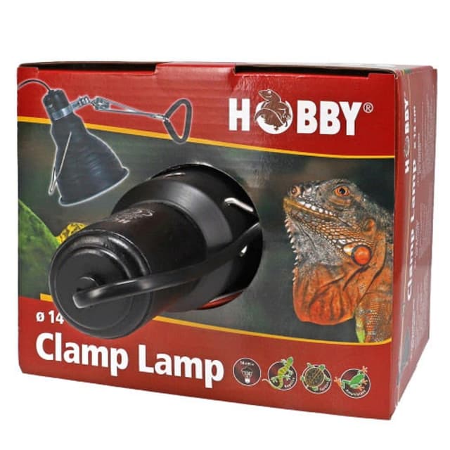 🔥🦎 Hobby Clamp Lamp 14 cm, Klemmlampenhalter - 20.21€ inkl. Versand!