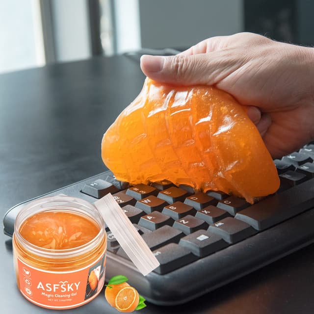 ASFSKY Reinigungsgel Auto Cleaning Gel Schleim Tastatur Reinigung 🍊