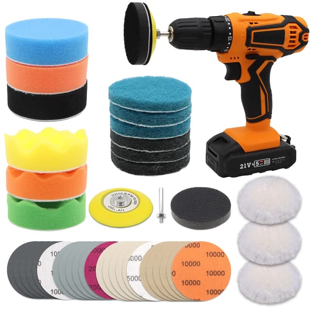 VIBRATITE 41PCS Scheinwerfer Restaurations Set 🚗✨ DIY Headlight Restoration Kit