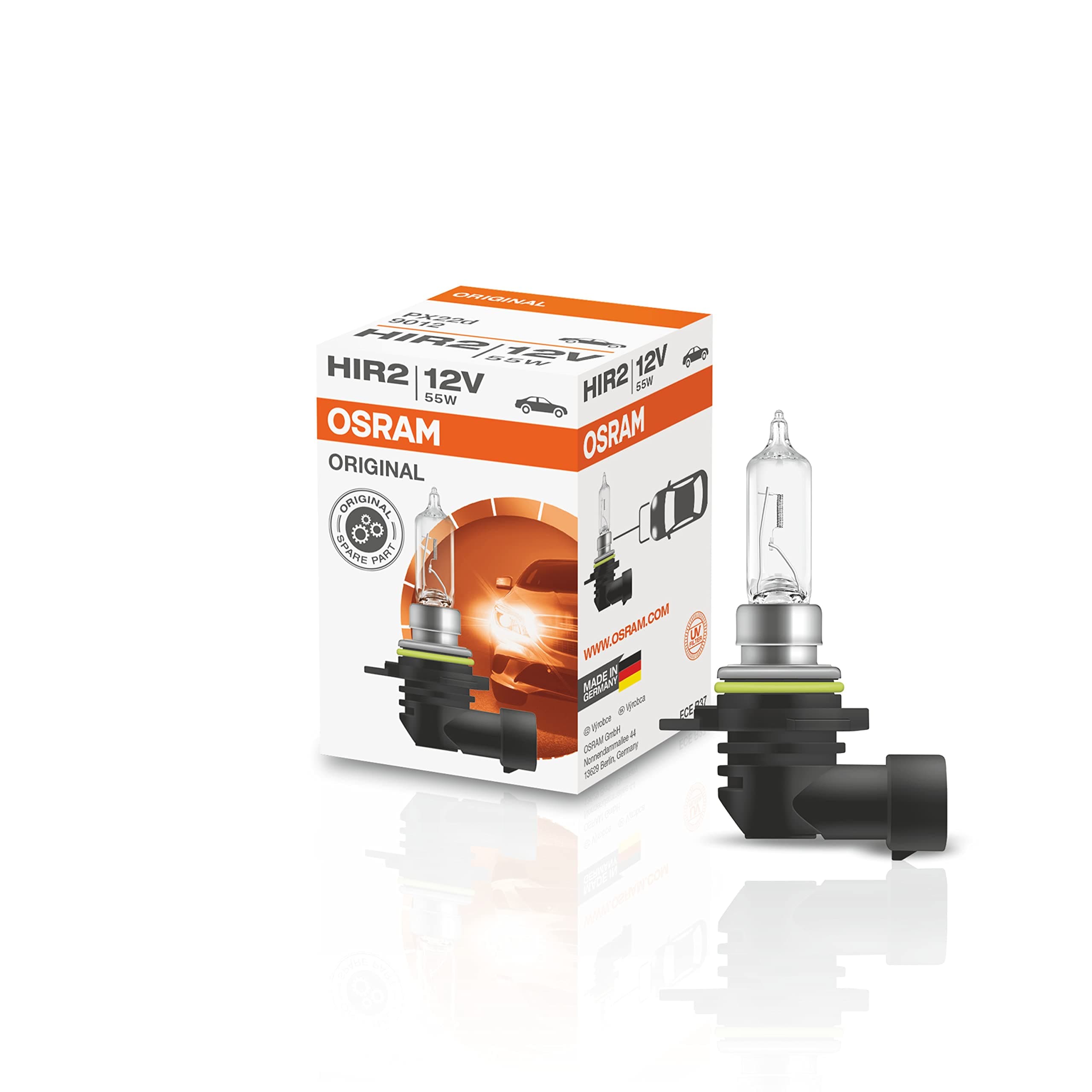 🚗 OSRAM ORIGINAL LINE HIR2 Halogen Scheinwerferlampe für Fahrzeuge 🌟