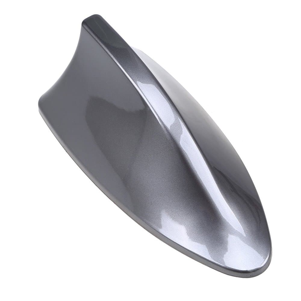 🦈🚗 Possbay Shark Haiflosse Autoantenne mit Verstärker AM FM Dachantenne (grau) - Angebot!