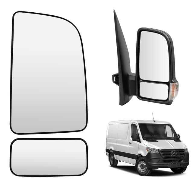 🚗 Convitex Spiegelglas Rechts für MERCEDES SPRINTER 907 910 2018-2024 🚙