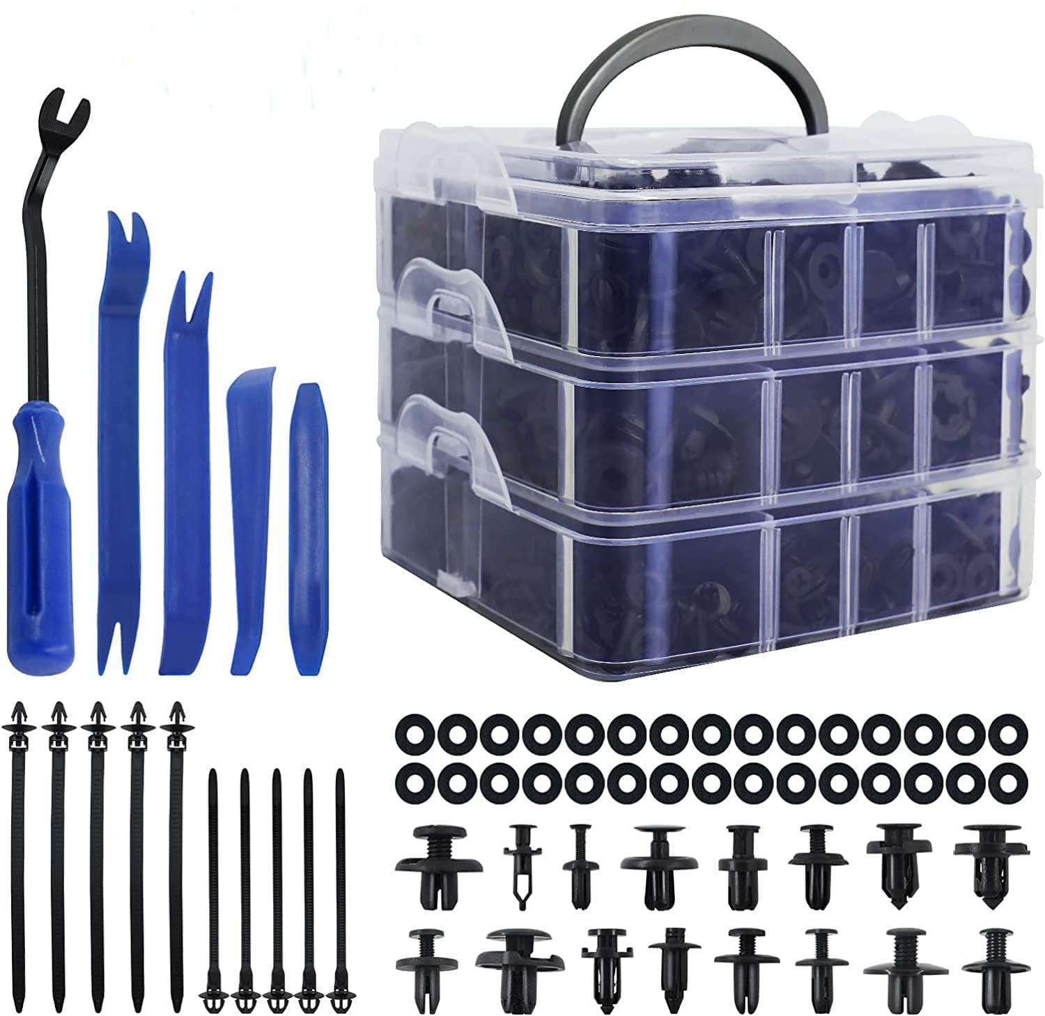 PHYLES Auto Befestigung Clips Set - 665 Stücke 🚗💥