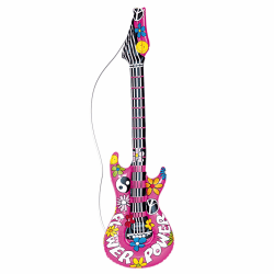 W WIDMANN MILANO Party Fashion - Aufblasbare Gitarre 🎸 Angebot bei HelloDeals