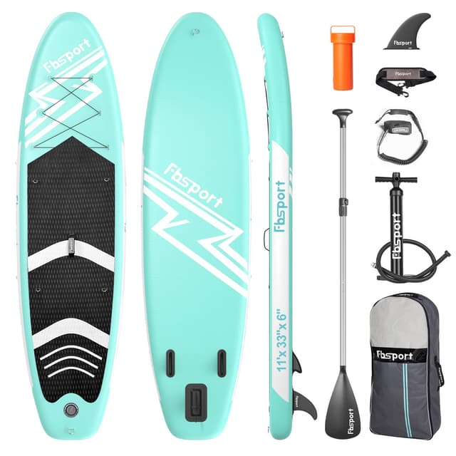 FBSPORT Aufblasbares SUP Board - Stand-Up Paddling Spaß 🏄‍♂️