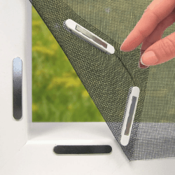 Hoberg Fenster-Fliegengitter mit innovativer Magnetbefestigung 🪟🦟 Angebot bei HelloDeals