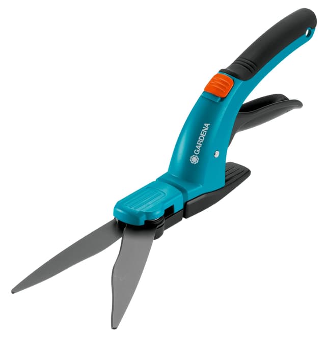 🌿🌟 Gardena Comfort Grasschere: Hochwertige Schere mit Wellenschliff-Schneidmesser