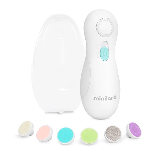 👶🏼🌟 Miniland Baby-Nagelfeile: Elektrische Nagelfeile für Babys